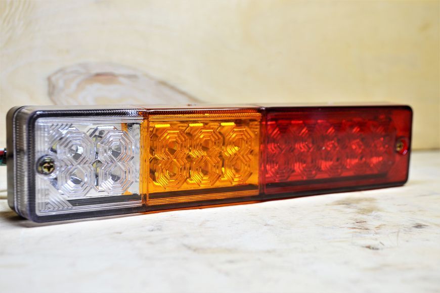 Ліхтар задній LED (24V) 237*50*30mm AL-00446 фото
