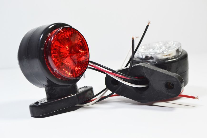 Габарит LED 24V заносу причепа Права сторона та ліва 24V (78 мм*45 мм*78 мм) AL-00343 фото