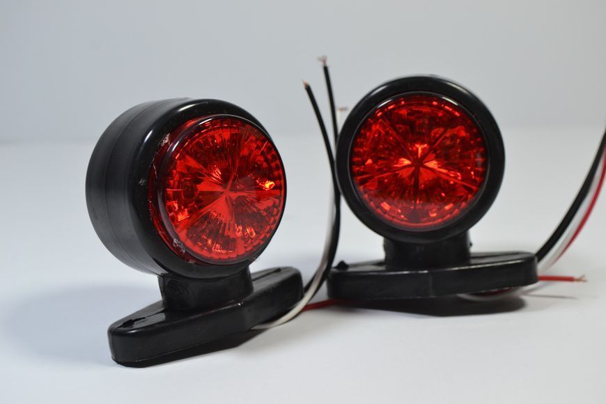 Габарит LED 24V заносу причепа Права сторона та ліва 24V (78 мм*45 мм*78 мм) AL-00343 фото
