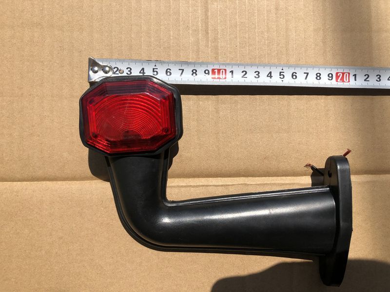 Габарит LED 12V заносу причепа Правий бік і лівий 12V (РІЖКИ) AL-00350 фото