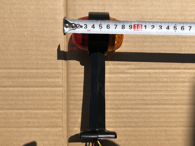 Габарит LED 12V заноса прицепа Правая сторона и левая 24Вольт AL-00287 фото