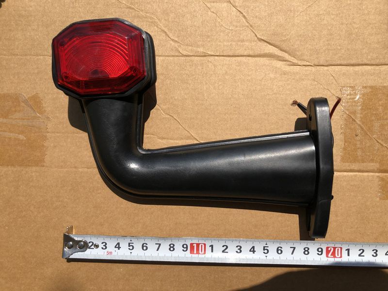 Габарит LED 12V заносу причепа Правий бік і лівий 12V (РІЖКИ) AL-00350 фото