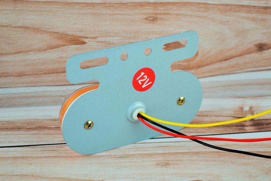 Габаритний ліхтар MOVING SIDE LAMP MINI 12V червоний (1шт) AL-00368 фото