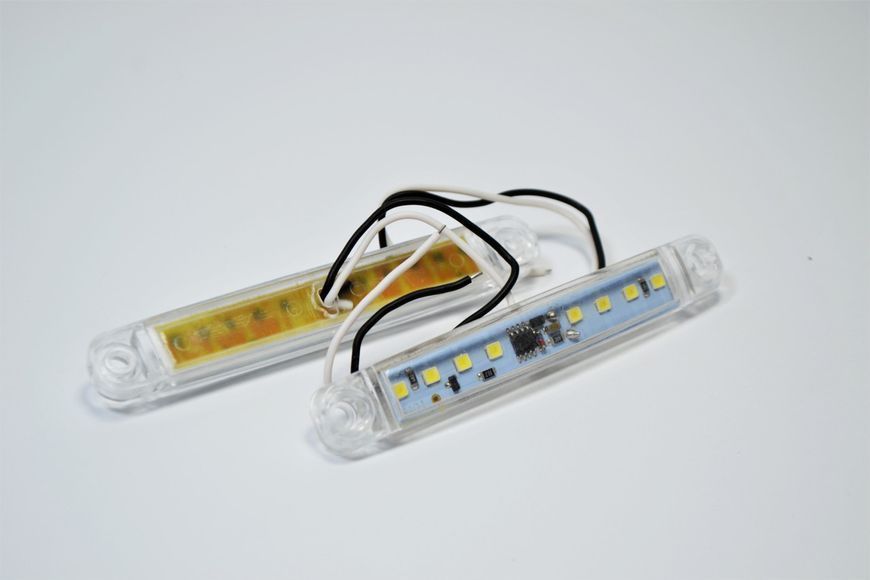 Габарит LED (NTK) 24V 6-діодний білий AL-00361 фото