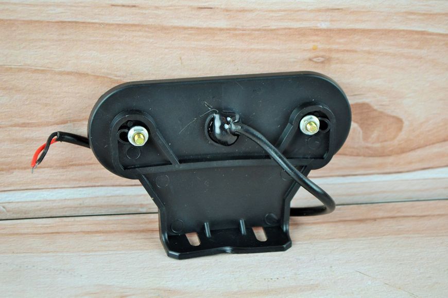 Габаритный LED фонарь 12-24V Желтый (Резиновое Крепление) AL-00370 фото